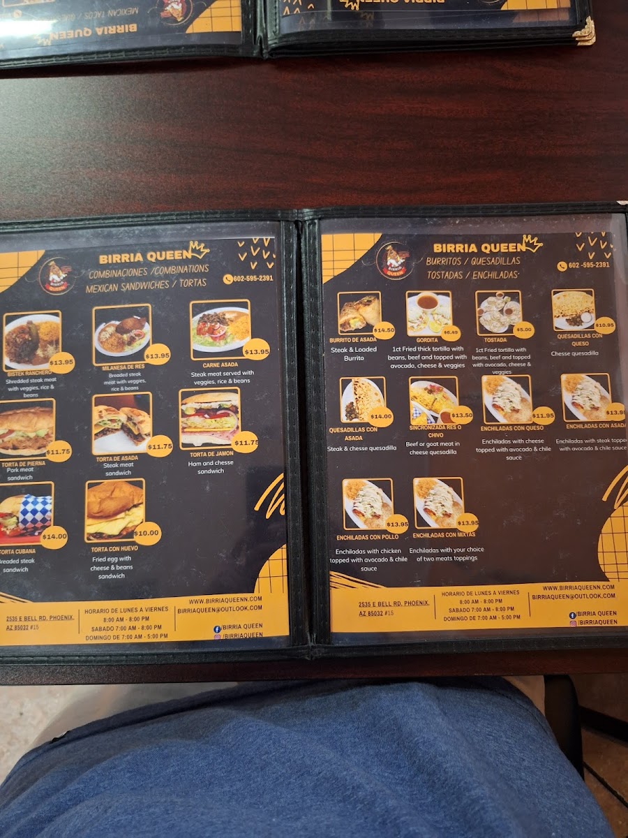 Birria Queen Menu - Image 5